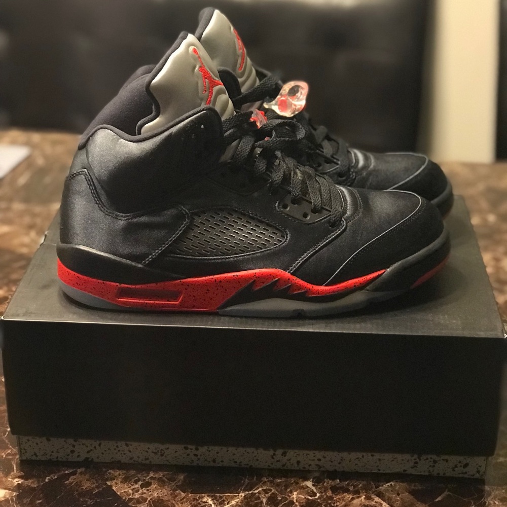 Men's Air Jordan Retro 5 Basketball Shoes